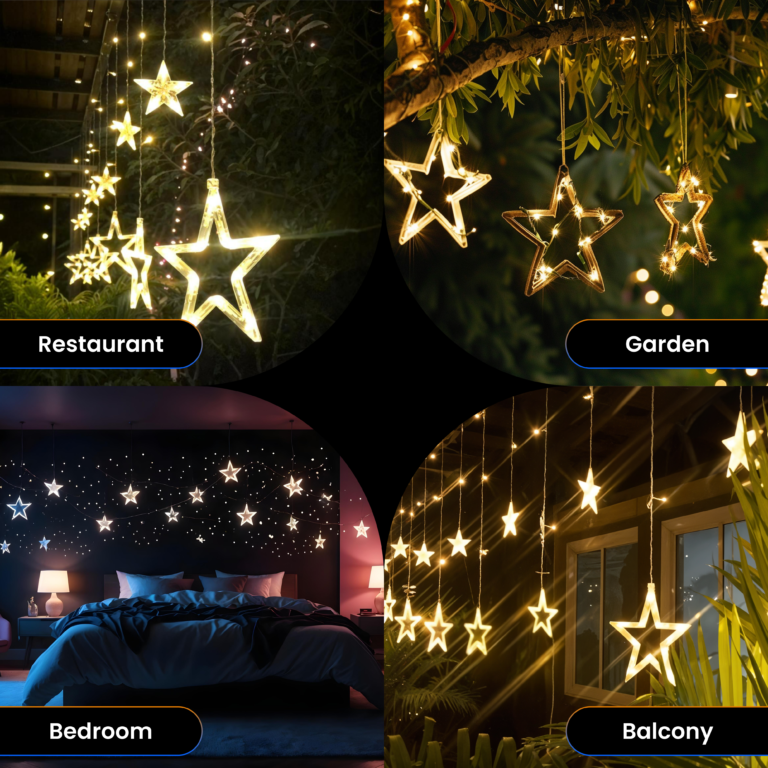 Star Lights in different places